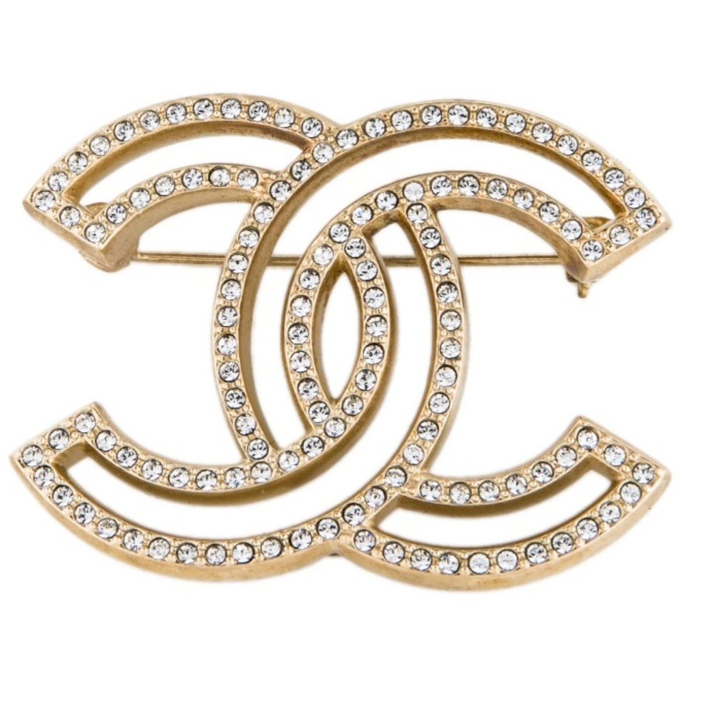 NIB Large CHANEL Classic CC Brooch